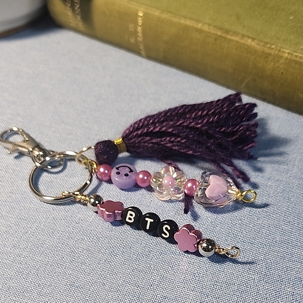 🎤BTS Inspired Keychain